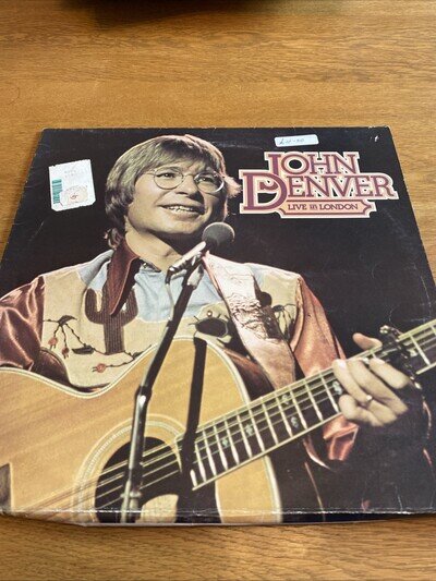 John Denver Live in London 12" Vinyl LP 1976 RCA Victor Records RCA RS 1050