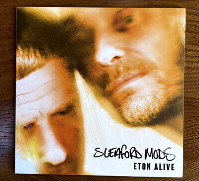 SLEAFORD MODS - ETON ALIVE - GERMAN PINK VINYL LP - NM/NM