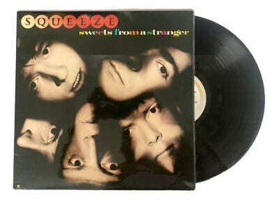Squeeze - Sweets From A Stranger LP Record Inner AMLH64899 A&M 1982 Ex / Vg