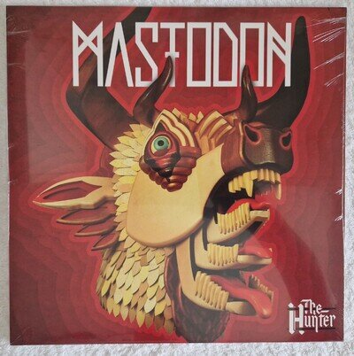 MASTODON 'THE HUNTER' EU VINYL LP REPRISE 2015 ISSUE STILL SEALED W.LYRIC INNER