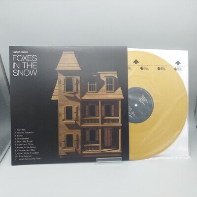 Jason Isbell, Foxes in the Snow, Gold Vinyl, Southeastern Records 2025.