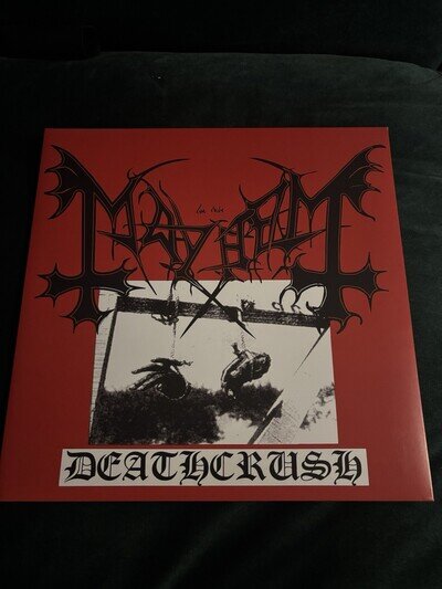 Mayhem - Deathcrush, Clear Vinyl. Back On Black 2006, Limited Edition
