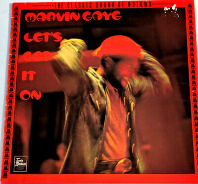 Marvin Gaye Lets Get It On - 1983 German Press LP Vg/Ex WL72085