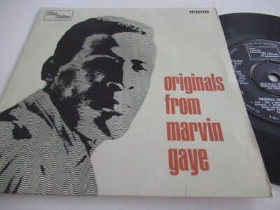 ORIGINALS FROM MARVIN GAYE EP..SUPERB UK 1ST ISSUE MOTOWN No TME 2019