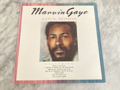 MARVIN GAYE: LOVE SONGS 12" VINYL STEREO LP. TELSTAR 2427. VG+.