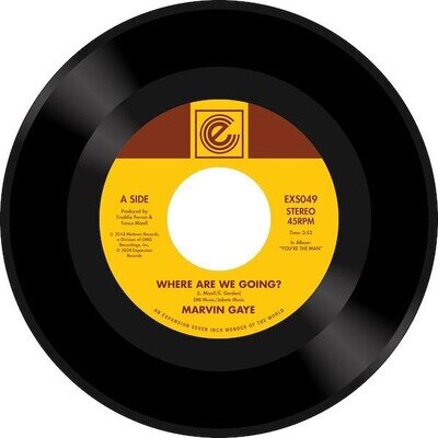 MARVIN GAYE Where Are We Going? - Modern Soul 45 (Expansion) 70s Soul *Listen 7"
