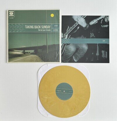 Taking Back Sunday Tell All Your Friends (Vinyl LP) Victory Records Yellow /220
