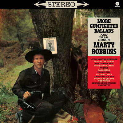 Marty Robbins : More Gunfighter Ballads and Trail Songs VINYL Bonus Tracks 12"