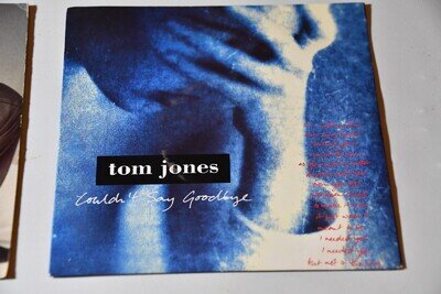 Tom Jones - Couldn't Say Goodbye 7 Inch Vinyl