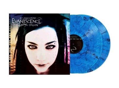 Evanescence - Fallen 20th Anniversary 2 LP Blue Smoke NEW VINYL RECORD