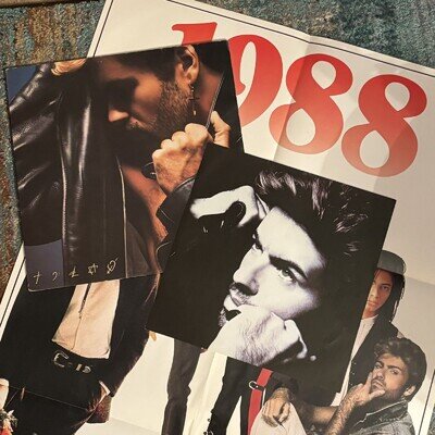 GEORGE MICHAEL – Faith - Vinyl LP – INC LTD EDITION CBS CALENDAR & INSERT - 1987