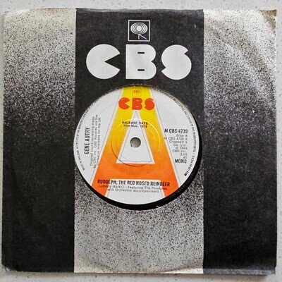 Gene Autry (e) Rudolph, The Red Nosed Reindeer / Frosty The Snow Man - Promo 7"