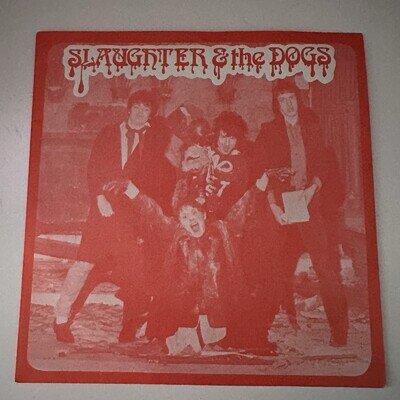 Slaughter & The Dogs - Cranked Up Really High The Bitch Vinyl 7" 1977 pic sleeve