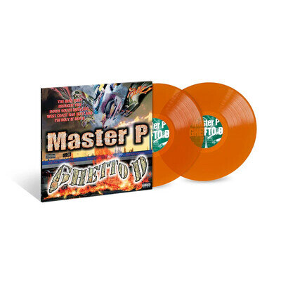 * Master P - GHETTO D - ORANGE Color Vinyl 2 LP - NEW & SEALED!! Rare Rap Album!