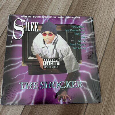 Silkk - The Shocker (2LP, 1996, No Limit, Master P, Original Shrink- Opened) OOP