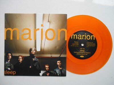 MARION Sleep - Orange Vinyl Numbered 7" (1995)