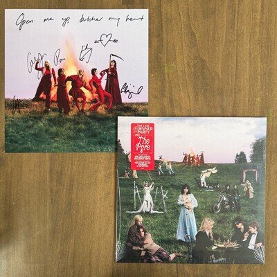 *SIGNED* THE LAST DINNER PARTY FROM THE PYRE INDIES INFERNO RED VINYL