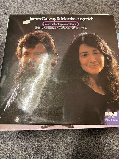 JAMES GALWAY AND MARTHA ARGERICH VINYL LP
