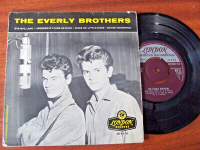 "The Everly Brothers" E.P. Vg/Ex London RE-A 1113 from 1958