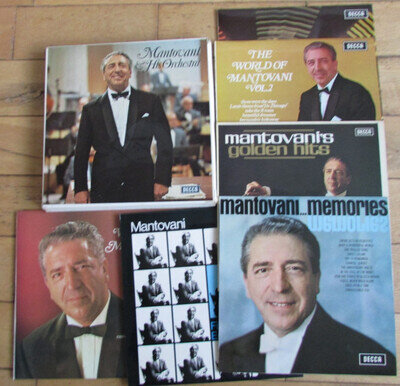 MANTOVANI & HIS ORCHESTRA - DECCA 6 LP VINYL BOX SET