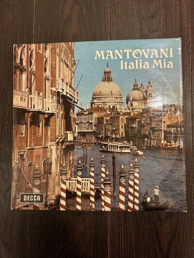 Mantovani Italia Mia and His Orchestra Decca Records. SKL 4135 Vinyl Record VCG