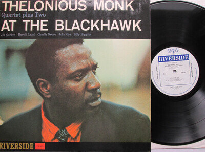 Thelonious Monk At The Blackhawk Rare 1961 UK 1st Riverside LP Play Tested