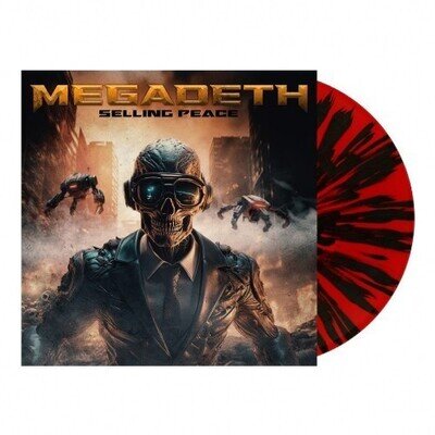 MEGADETH- Selling Peace 1997 Live LP (NEW Red Black Splatter Coloured Vinyl)