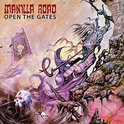 MANILLA ROAD - OPEN THE GATES PURPLE / BONE SPLATTER VINYL - New Viny - Y72z