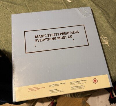 Manic Street Preachers Everything Must Go 20th Anniversary Vinyl CD Box Set