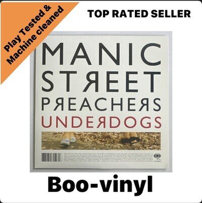 Manic Street Preachers – Underdogs - 2007 Single-Sided Vinyl 7" Single - NM / NM