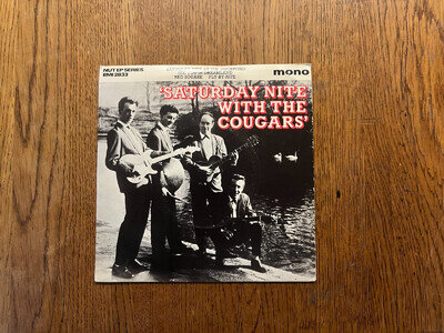 The Cougars - Saturday Nite With The Cougars (1977) 7" VG+