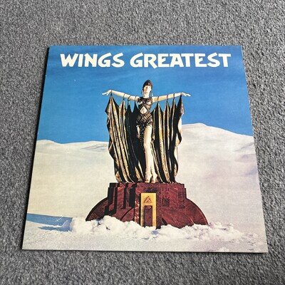 Wings Greatest Hits Vinyl Record VG+