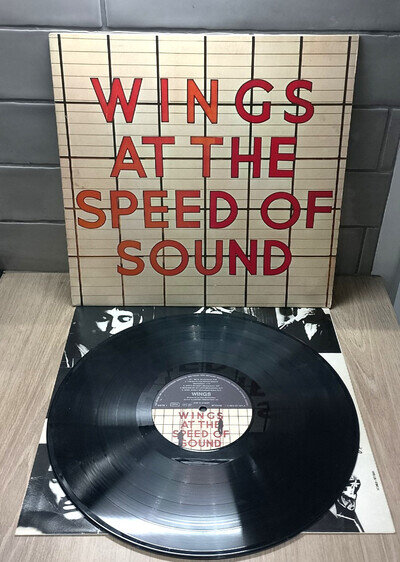 Vinyl LP Wings – Wings At The Speed Of Sound NM/NM 1976 Paul McCartney