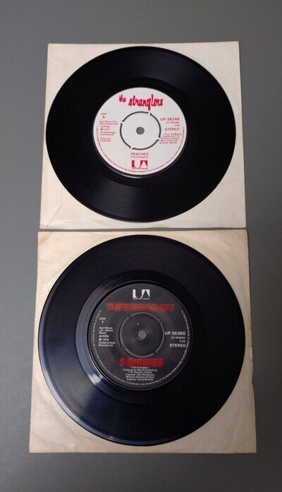 The Stranglers 7" Vinyl - Peaches & 5 Minutes - In Good Condition