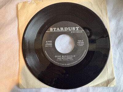 Gene McDaniels - Walk with a Winner Stardust Records URS 006