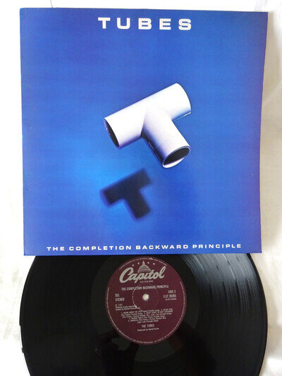 The Tubes-The Completion Backward Principle LP 1981 Superb Original UK Pressing