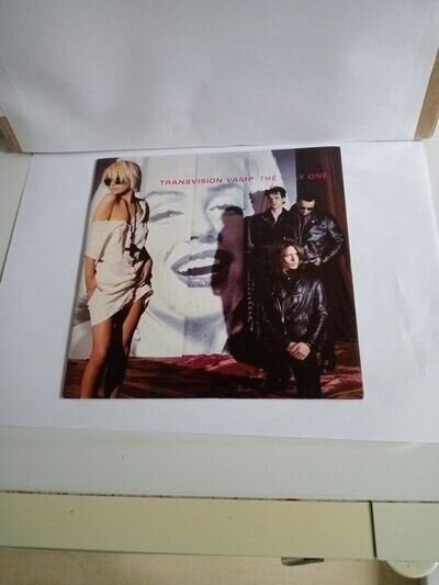 Transvision Vamp - The Only One (MCA TV 7 Pic) EX/EX Vinyl Record 7"