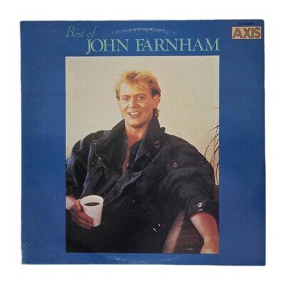 JOHN FARNHAM "Best Of John Farnham" RARE 1980 AUSSIE 17Tk VINYL LP w/ONE & SADIE