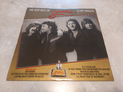 Smokie – The Very Best Of Smokie VINYL LP VG / VG RAK 1980