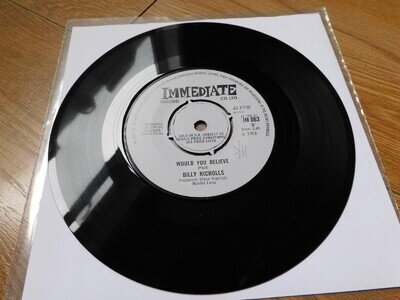 Billy Nicholls Would You Believe MONO Small Faces Steve Marriott 1968 EX