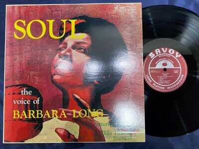 MINT! BARBARA LONG SOUL SAVOY KIJJ 2020 MONO JAPAN VINYL LP
