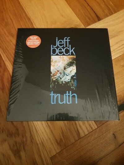 Jeff Beck : Truth VINYL 12" Album Orange Coloured Vinyl (Limited Edition) (2025)