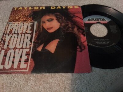 Taylor Dayne Prove Your Love 7" See Video