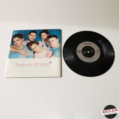 take that - everything changes 7" vinyl record VG