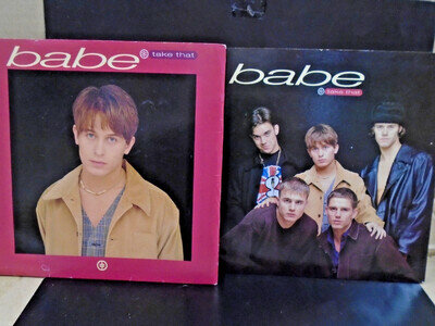 TAKE THAT " BABE " EX+ COND.IN PIC SL. + STANDEE SL.