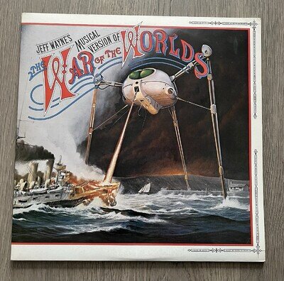 Jeff Wayne War of the Worlds - Double Vinyl LP With Booklet - 1978