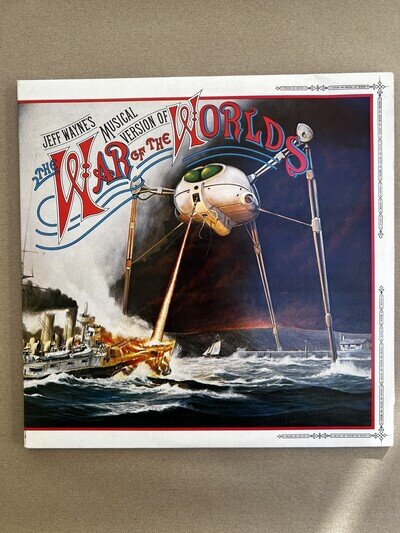 Jeff Waynes Musical War Of The Worlds | Vinyl Record 12” LP 1978 96000 Red Label