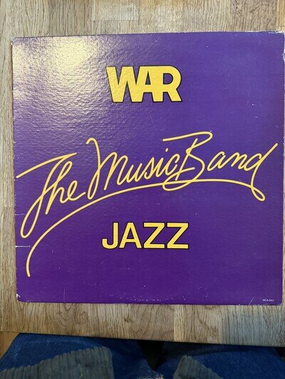 War – LP - The Music Band Jazz - USA 1983 - MCA Records MCA 5411