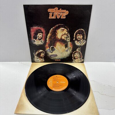 Waylon Jennings - LIVE - PL 11108 - LP Vinyl - EX/VG