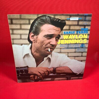 WAYLON JENNINGS The Early Years 1979 UK vinyl LP Crying Money It's So Easy